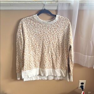 Leopard Print Sweatshirt